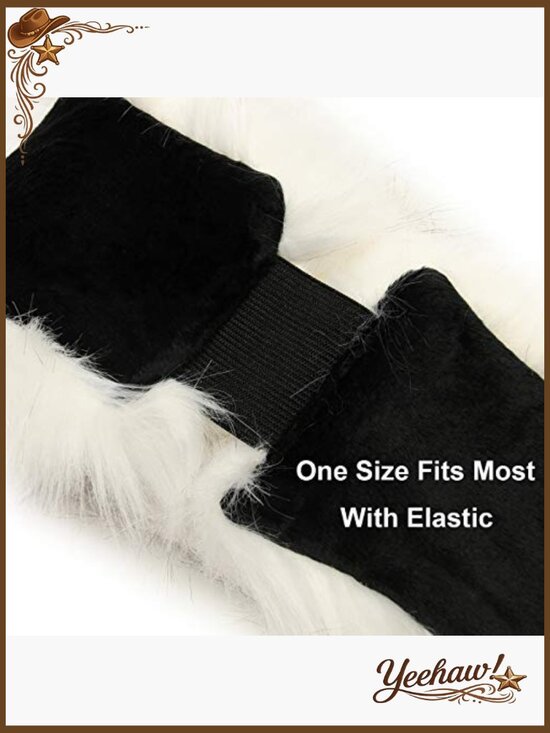 Faux Fur Headband Elastic Winter Earwarmer Earmuff main image 4